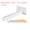 White, variant on Floating Shelf Brackets, 2 Pack 4"(100mm) Wall Mounted Shelf Supports, Black