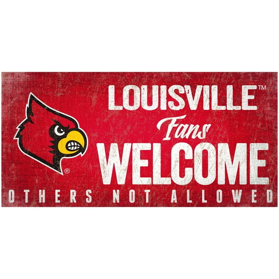 Fan Creations NCAA Fans Welcome Sign