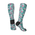 thumbnail image 4 of Daiia Sports Socks Excavator Printed Novelty Crew Socks for Men Women Knee High Socks Cotton Socks Soft & Breathable Support Unisex Socks, 4 of 9