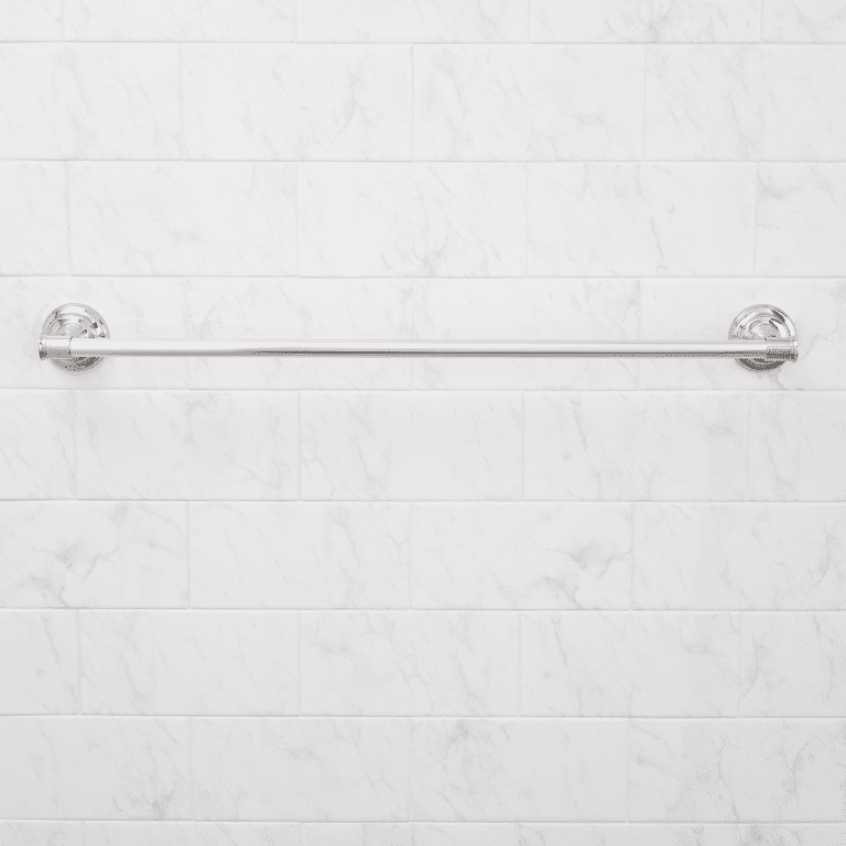Expandable Chrome Towel Bar with Extender photo 5