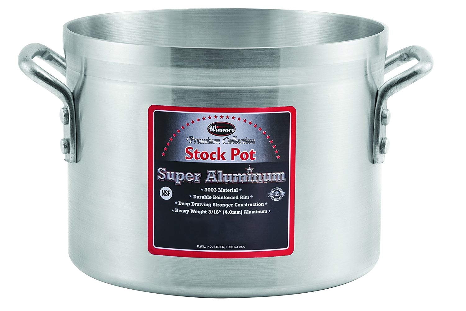 Details about   Commercial Stockpot Aluminum Halcoware 9" Diameter Stock Pot #AL10 