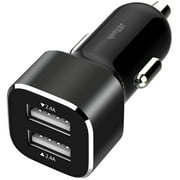 CarCharger,JETechDual-Port4.8A24WRapidUSBCarChargerCigaretteCharger
