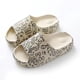thumbnail image 1 of Sandalias de moda y zapatillas onduladas Parte inferior sueltas Pantuflas casuales, 1 of 4