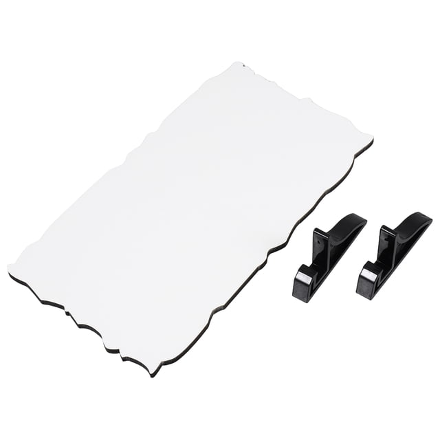 OUNONA Heat Transfer Photo Plaque Sublimation Photo Board Density Board Photo Display Home Decor 1Set