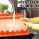 thumbnail image 5 of Rack Baking Pan Oven Tool Mat, Proof Cleaning Mat Barbecue Protection Mat, Non-Slip, Heat Resistant, Easy Clean, Heavy Duty, Foldable, Metal Frame, For Kitchen,Wsvlmg, 5 of 9