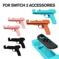 thumbnail image 3 of QHUDLV Shooting Game Gun Motion Controller HandGrips for Switch 2 Pistol Driver N2, 3 of 9