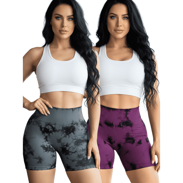 Set De 2 Biker Short Mujer Shores Deportivos Dama Chores Gym