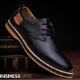 thumbnail image 2 of Zapatos de vestir Oxfords de cuero genuino para hombre, mocasines italianos con cordones, mocasines de marca de lujo, mocasines de talla grande 38-48, 2 of 4