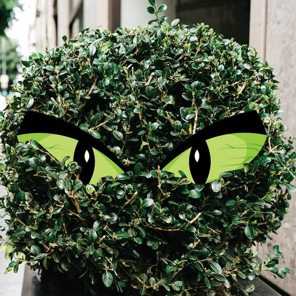 VictoryStore Halloween Decorations Outdoor: Scary Eyes Halloween Yard Decorations Great for Bushes 12 pcs Includes Stakes