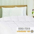 thumbnail image 6 of Superior Solid Comforter Down Alternative Bedding, Queen, White, 6 of 13