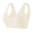 thumbnail image 2 of Loopsun Womens Bras Plus Size, Bras for Women, Woman's Fashion Thin Breathable Front Buckle Lace Bra without Steel Rim White XL, 2 of 5