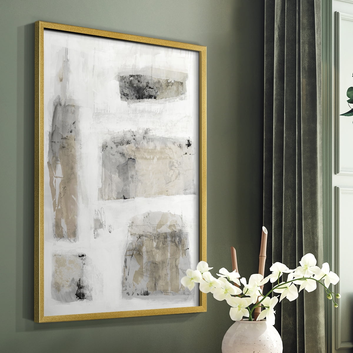 A Simple Love II V30 in Paper Solid Wood 22 x 28 Framed Print