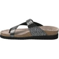 thumbnail image 3 of Women's Mephisto Helen Thong Sandal Black Zebra Patent Leather 8 M, 3 of 7
