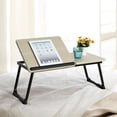 thumbnail image 1 of Mesa Plegable Pequeña, Mesa de Centro de Madera Roble HOMEMAKE FURNITURE Minimalist, 1 of 7