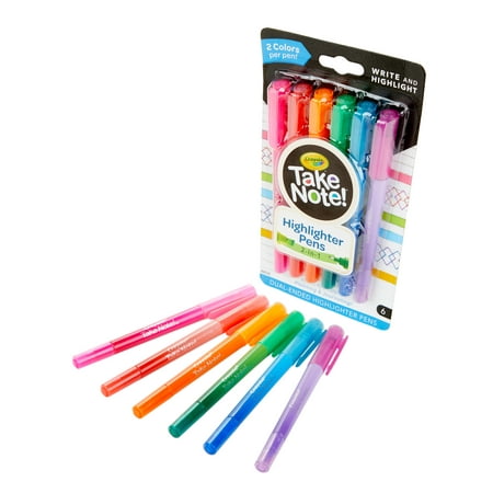 UPC: 0071662065348 | Crayola Take Note! 6 Count Dual-Ended Highlighter Pens