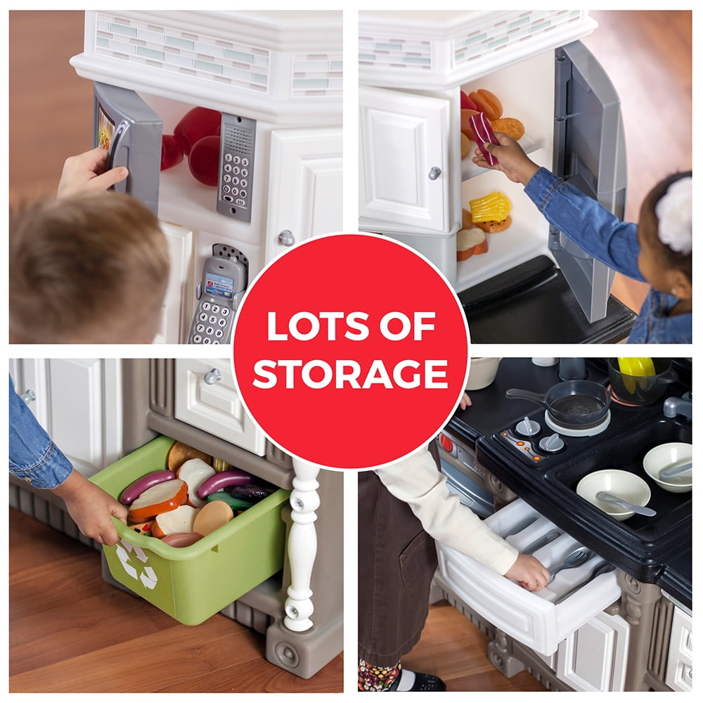 Step2 Lifestyle Dream Kitchen Toddler Plastic Kitchen Playset