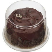 The Bakery At Walmart 5 Inch Chocolate With Belgian Chocolate/Fudge Icing Cake
