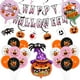 thumbnail image 1 of Globos de Halloween, 29 Piezas de Decoración de Globos de Halloween, Pancarta de Feliz Halloween, Globos de Fiesta de Halloween, Globos de Látex de Helio para Fiestas de Miedo y Jardín, 1 of 5