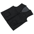 thumbnail image 4 of Heated Vest, Polyester 3 Adjustable Temperature V Neck Electric Heated Vest  For Outdoor Work For Office XL, 4 of 8