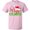AD-Pink, variant on Papa Claus with Christmas Santa Hat and Snowflakes T-Shirt