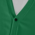 thumbnail image 7 of Havenx Mens Cardigan V Neck Rib Knit Sweaters Button Front Long Sleeve Outwear Shawl Collar Solid Color Classic Soft Comfy Warm Fall Trendy Dress,Dark Green 3XL, 7 of 7