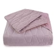 thumbnail image 3 of Set De Edrecolcha Home Trends Cationic Rosa 3 Piezas Matrimonial, 3 of 4