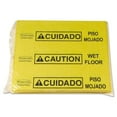 thumbnail image 4 of Rubbermaid Commercial FG425200YEL 16.5 in. x 20 in. 16 oz. Caution Wet Floor Over-the-Spill Pad (22 Sheets/Pack), 4 of 4
