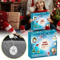 Countdown Sets 2024 Christmas Advent Calendar for Boys and Girls with 24 Days Unique DIY Pendant Countdown Experience