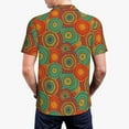 thumbnail image 4 of Daiia Abstract Pattern Pattern Men’s Polo Shirts,Solid Deck Shirt,Classic Fit, Breathable Cotton Polo for Casual and Sport Wear-Large, 4 of 9