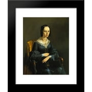 The Comtesse of Valmont 20x24 Framed Art Print by Millet, Jean-Francois