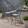 thumbnail image 6 of Hedy Outdoor 26" Seats Iron Counter Stools with Cushions (Set of 4), 6 of 6