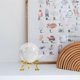 thumbnail image 3 of 1 Set of Crystal Ball Sphere with Stand Desktop Decorative Clover Crystal Ball Home Decor, 3 of 3