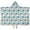 White Buffalo Pattern-1, variant on White Buffalo Pattern Hooded Bath Towel,50"x30" for Ages 3 To 12 Kids, Quick Dry Lightweight Soft Microfiber Hood Beach Towel Cover Up for Kids