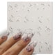 thumbnail image 3 of Marco plateado 3D para uñas, pegatinas de líneas de rayas de bronce plateado, deslizadores para uñas, calcomanías con patrón Tribal, tatuajes de uñas florecientes de mármol, 3 of 4