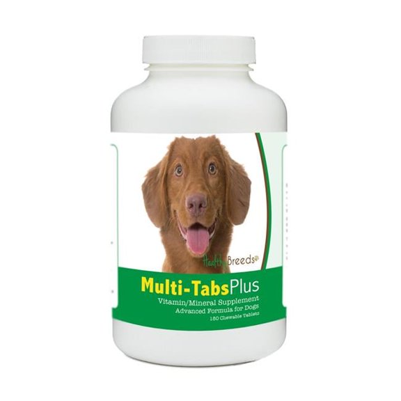 Healthy Breeds 840235182375 Nova Scotia Duck Tolling Retriever Multi-Tabs Plus Chewable Tablets - 180 Count