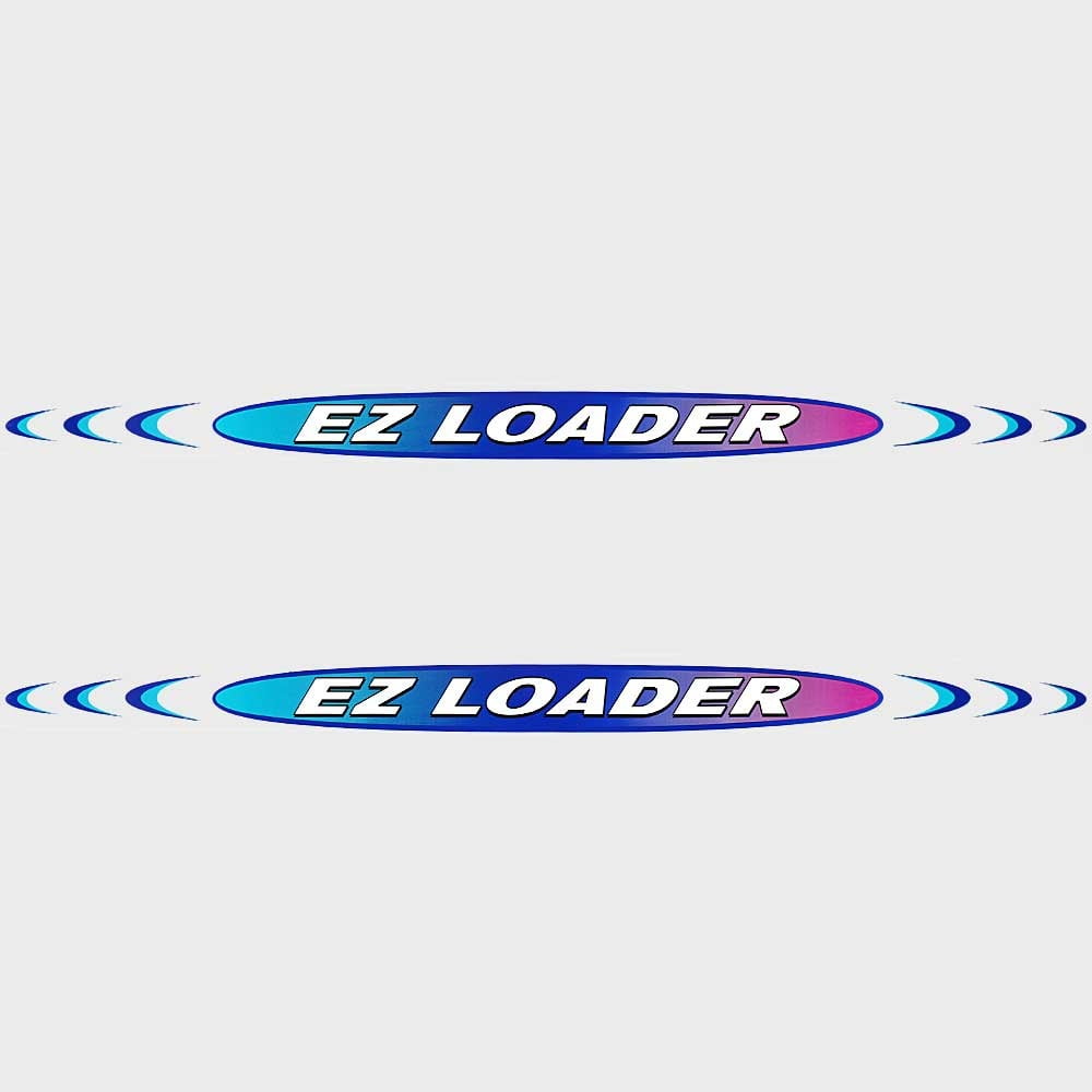 EZ Loader Boat Trailer Graphic Decal Sticker 53 1/4 Inch Dark Blue