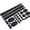 Carbon (3D Textured), variant on UsilkU Chainstay and Frame Sticker Protector Kit for Bikes, Bicycle Cycling Decal Decorating Protective Film Clear Carbon Black Universal Guards (30 Pieces, 9.8 x 7.1 Inches / 25.0 x 18.0 cm)