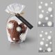 thumbnail image 2 of 50 bolsas transparentes para galletas, dulces y flores de margaritas, para envolver regalos de cumpleaños de niños, suministros de decoración para bodas, 2 of 5
