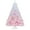 Pink+White, variant on Costway 6 FT Artificial Christmas Tree with 820 Branch Tips & Folding Metal Stand White & Blue