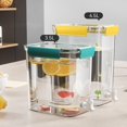 thumbnail image 3 of Lemonade Juice Pot Cold Water Container Beverage Dispenser Bucket Household With Tap, 3 of 5
