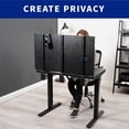 thumbnail image 2 of VIVO Steel Clamp-on 12" x 20" Desktop Pegboard, Magnetic Privacy Panel, 2 of 8