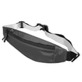 thumbnail image 1 of Riñonera para correr, unisex, impermeable, para correr, riñonera deportiva, 10 pulgadas, color gris, 1 of 14