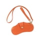 thumbnail image 4 of Estuche para gafas de sol, bolsa para gafas con correa para la muñeca, correa para el cuello, botón a presión portátil Naranja, 4 of 9