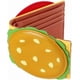 thumbnail image 1 of Bonita cartera con tarjetero en forma de hamburguesa, monedero de piel sintética para mujer y hombre, como se muestra en la foto, as the pic show, 1 of 3