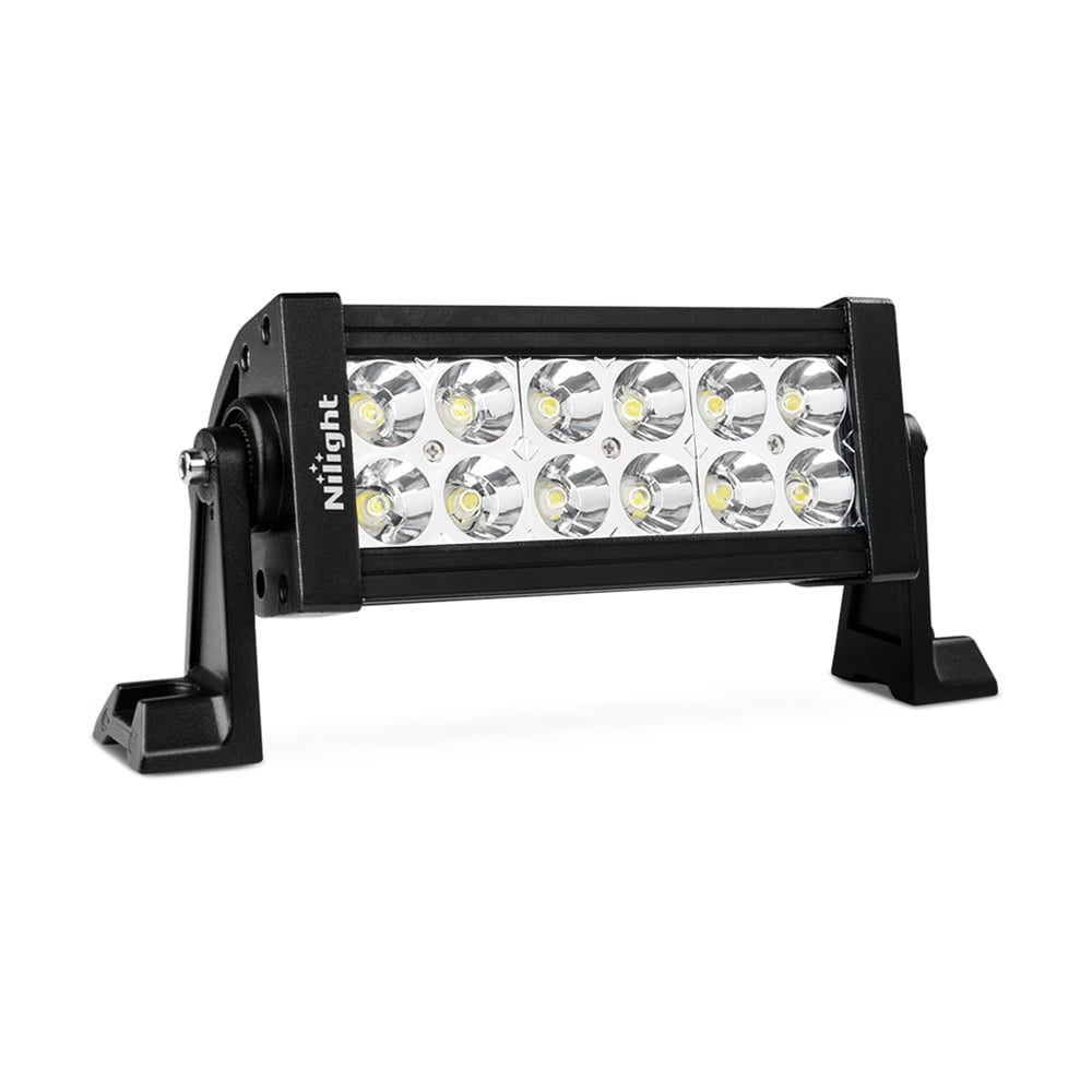5"Inch 288W Cree LED Work Light Bar FLOOD Offroad for Jeep Ford Truck Boat 4" 6" 