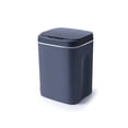 thumbnail image 1 of Inteprter Cubo de basura eléctrico portátil recargable multimodo ajustable LED alimentado por baño inodoro cubo de basura cubo de basura Suministros de limpieza para el hogar Gris Oscuro 14L Inteprter HA067622-03, 1 of 6