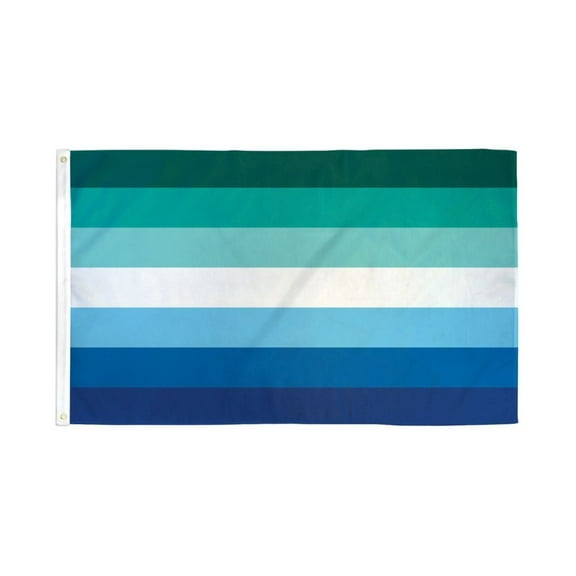 Gay Male Pride Flag 2x3ft Poly