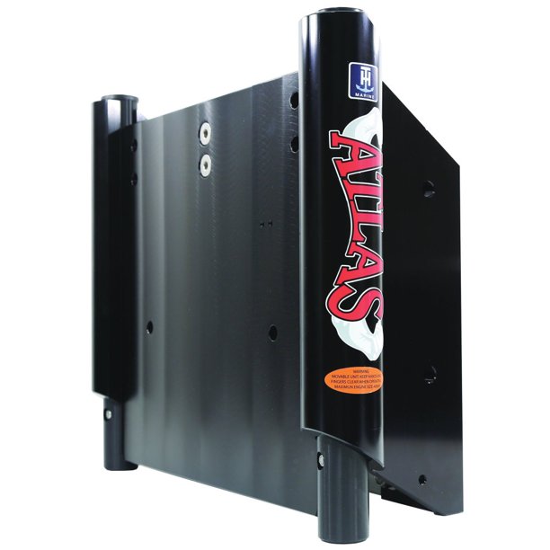 Atlas AHJ4VBDP Hydraulic Jack Plate Setback Black, 4" Walmart