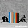 thumbnail image 2 of Handmadetneonsign Newfoundland Dog Metal Bookends, Newfoundland Name Bookend, Table Bookshelf Decor 042820, 2 of 4