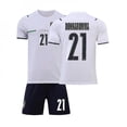 thumbnail image 1 of Cht-donnarumma # 21 Jersey Europeo Italia Equipos nacionales de fútbol Camisetas de fútbol Conjunto de jersey para niños Jóvenes-26 (140-150 CM)- BmatwkZeng Bmatwk Jersey, 1 of 3